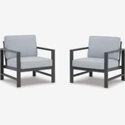 تصویر مبل راحتی فلزی کووین 