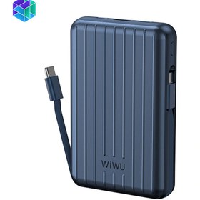 تصویر پاور بانک ویوو Trunk Series PP03 10000mAh WiWU Truck series Magnetic PP03 Power Bank 10000 mAh