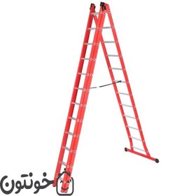 تصویر نردبان مخابراتی 10 متری مدل افرا { 3 تکه } 