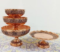 تصویر سرویس پذیرایی مسی زنجان سیاه قلم نانو ارسال رایگان 