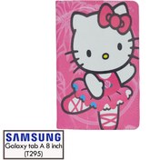 تصویر کیف تبلت سامسونگ Galaxy TAB A 8 INCH SM-T290 / T295 طرح کیتی 