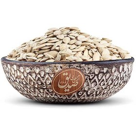 تصویر تخمه کدو بوداده گوشتی 