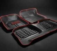 تصویر کفپوش ۵بعدی پراید ساینا کویک تیبا 