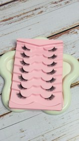 تصویر پک هفت جفتی مژه های شی ان 