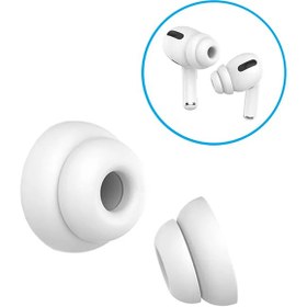 تصویر تو گوشی ایرپاد پرو آها استایل AhaStyle PT99-2 AirPods Pro Silicone In-ear 