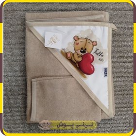 تصویر حوله نوزادی برند Sako 