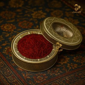 تصویر زعفران قائنات صادراتی ۴.۵ گرم با کیفیت عالی 