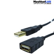 تصویر کابل افزایش usb (5متری) D-net 