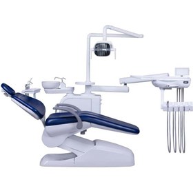 تصویر یونیت دندانپزشکی فراز طب مدرن مدل FTM E200 شلنگ از پایین ا FTM E200 FTM E200
