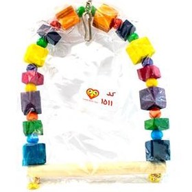 تصویر تاب عروس هلندی چوبی 