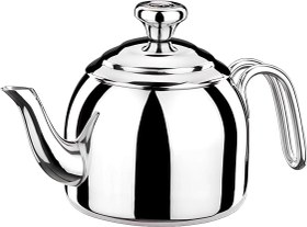 تصویر چای‌خوری Korkmaz Droppa 1.3 LT- A052 - ارسال 20 روز کاری Korkmaz Droppa Tea Pot 1.3 LT- A052, Silver, Stainless Steel