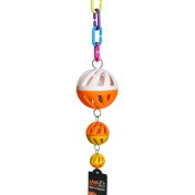 تصویر اسباب بازی سه توپ برند جاوا Java Triple Ball Hanging Bird Toy – Interactive & Climbing Design