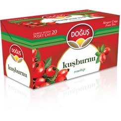 تصویر دمنوش لاغری رز هیپ دوغوش بسته 20 عددی dogus Rose hip slimming tea 20pcs