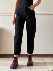 تصویر شلوار مام مشکی 