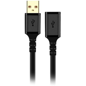 تصویر کابل افزایش طول (شیلد دار) 2.0 USB کی نت پلاس KP-C4013 