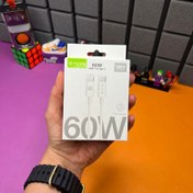 تصویر کابل شارژ 60W USB C to Type C یک متری Bavin مدل CB274 