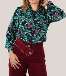 تصویر ست شومیز شلوار مجلسی سوسن 