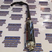 تصویر اگزوز قهرمانی سیلور کاربرات مشکی آبی 