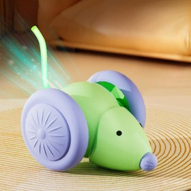 تصویر اسباب بازی گربه موش هوشمند متحرک شارژی 