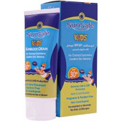 تصویر کرم ضد آفتاب کودکان SPF30 سان سیف حجم 50 میلی لیتر Sunsafe Sunblock Cream SPF30 For Kids 50 ml