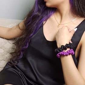 تصویر تاپ ابریشم first class مدل یقه هفت Silk dress