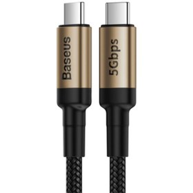 تصویر کابل تبدیل Type-C به Type-C بیسوس CATKLF-SG1 Baseus CATKLF-SG1 1m Type-C to Type-C PD3.1 Gen2 Charging Cable