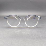 تصویر عینک طبی آبی شفاف 