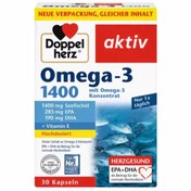 تصویر کپسول امگا ۳ دوپل هرز ۱۴۰۰ ظرفیت ۳۰ عدد 