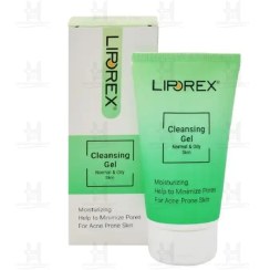 تصویر ژل شستشوی صورت پوست های معمولی تا چرب لیپورکس حجم 150 میلی لیتر Liporex Normal to Oily Skin Face Cleansing Gel 150ml