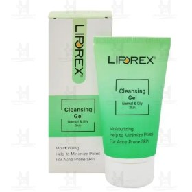 تصویر ژل شستشوی صورت پوست های معمولی تا چرب لیپورکس حجم 150 میلی لیتر Liporex Normal to Oily Skin Face Cleansing Gel 150ml