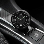 تصویر ساعت آنالوگ لوکس داشبورد مناسب همه خودروها 