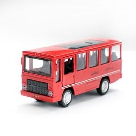 تصویر ماشین بازی مدل مینی بوس فیات فلزی کد 003 