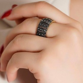 تصویر انگشتر طرح کلاسیک جدید 