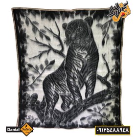 تصویر پتو رنگ مشکی 