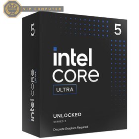 تصویر پردازنده بدون جعبه اینتل مدل Core Ultra 5 245KF Intel Core Ultra 5 245KF 1851