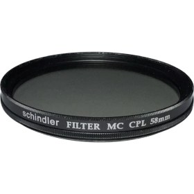 تصویر فیلتر لنز اشنایدر پلاریزه مدل MC-CPL-58mm 