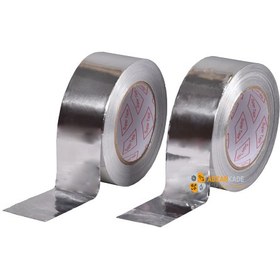 تصویر نوار تیپ آلومینیومی ساده plain aluminum foil tape