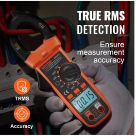 تصویر کلمپ آمپر متر پیک متر مدل VEVOR 