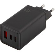 تصویر شارژر دیواری هترون مدل HWC 3651 PQ GaN توان 65 وات Hatron 65W GaN Usb Wall charger HWC 3651PQ