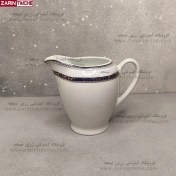 تصویر شکرپاش چینی زرین مدل پرشیا سرمه ای 