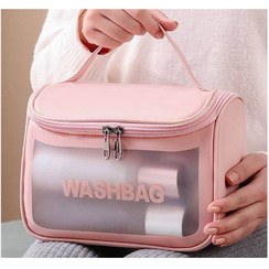 تصویر کیف آرایشی واش بگ سایز بزرگ (بیضی) 