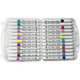 تصویر ماژیک اکریلیک 24 رنگ پیداکس (PIDAX) 