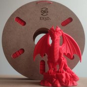 تصویر فیلامنت abs قرمز EX3D 