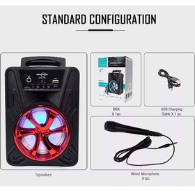 تصویر اسپیکر گریت نایس GTS-1781 Greatnice GTS-1781 Wireless Speaker