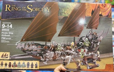 تصویر لگو کشتی ارباب حلقه ها ۷۵۶ تکه کد 99502 