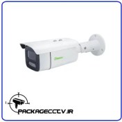 تصویر دوربین مداربسته وارم لایت بالت آلباترون مدل 7250-WS albatron cctv camera bullet warm light model 7250-WS