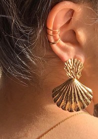 تصویر گوشواره صدفی 