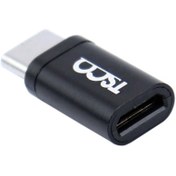 تصویر مبدل MICRO USB به TYPE-C تسکو مدل CONVERTER TSCO TCN-1313 ا شارژر موبایل تسکو شارژر موبایل تسکو