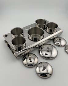 تصویر گوده استیل ۵ عددی 