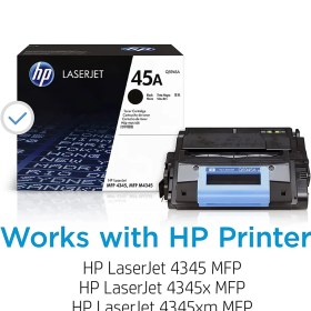 تصویر کارتریج لیزری مشکی HP (Q5945A) 45A HP (Q5945A) 45A